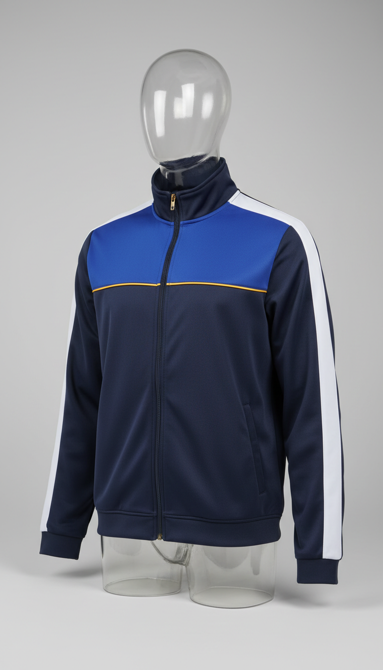 Team Track Jacket With Thumbholes